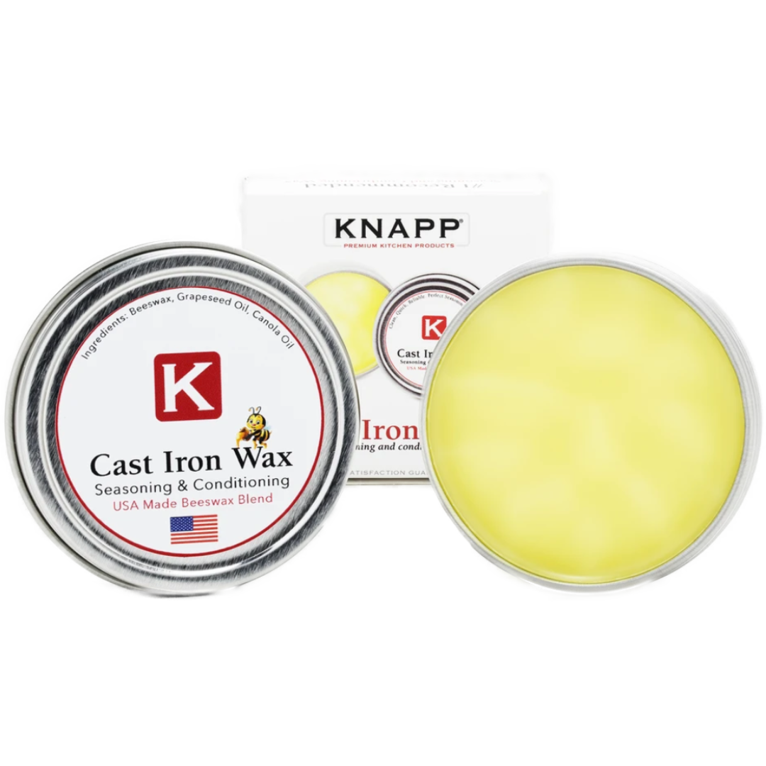 Knapp Made Cast Iron Wax For Perfect Seasoning – Richard's Kitchen Store