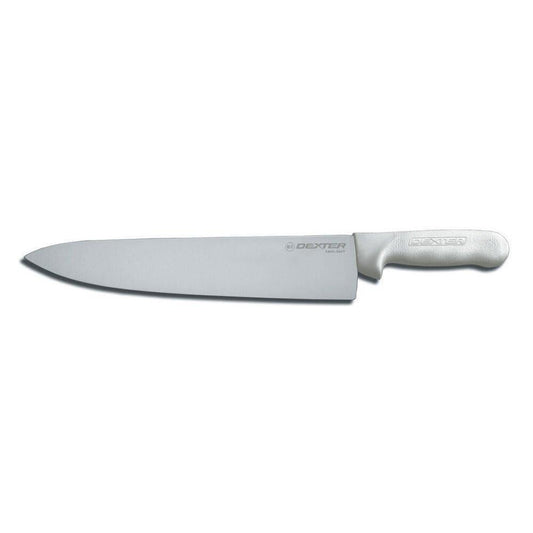 12" Sani-Safe® Chef's Knife with Polypropylene White Handle