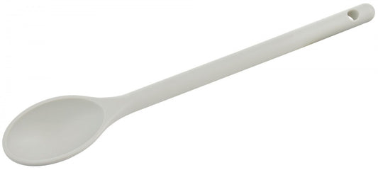 Off White Nylon 12" Solid Serving Spoon