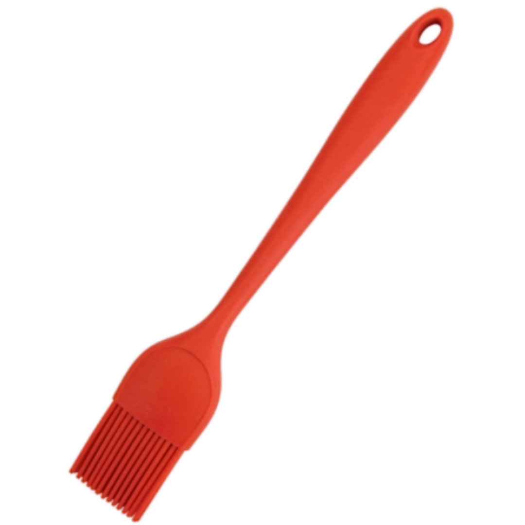 Winco 1 3/4 Red Silicone Basting Brush