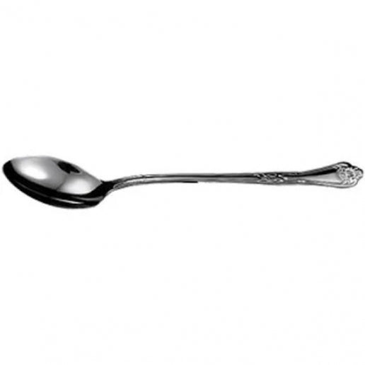 Elegance Collection 13" Stainless Steel Solid Bowl Serving Spoon