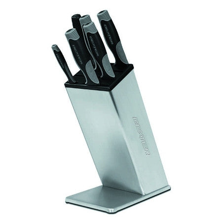 VS6 7 Piece Knife Set with Stainless Block – Richard's Kitchen Store