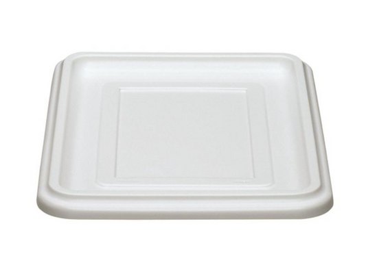 Cambox 22" x 17" White Plastic Bus Tub / Food Storage Box Lid