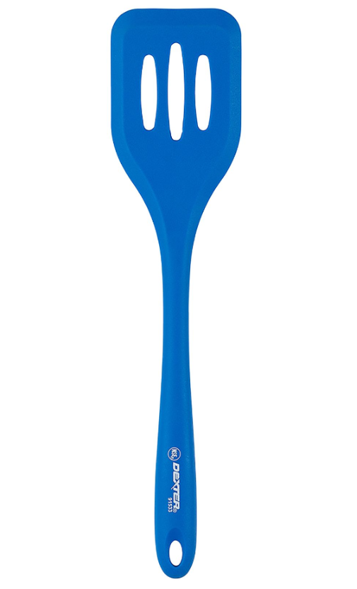 11-1/2 Blue Silicone Slotted Turner – Richard's Kitchen Store