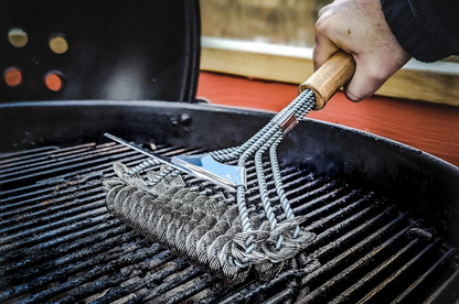 Stainless Steel BBQ Grill Scraper - Grill Brush Bristle Free -The
