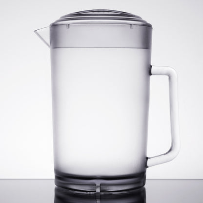 64 Oz. Clear Water Pitcher with Lid
