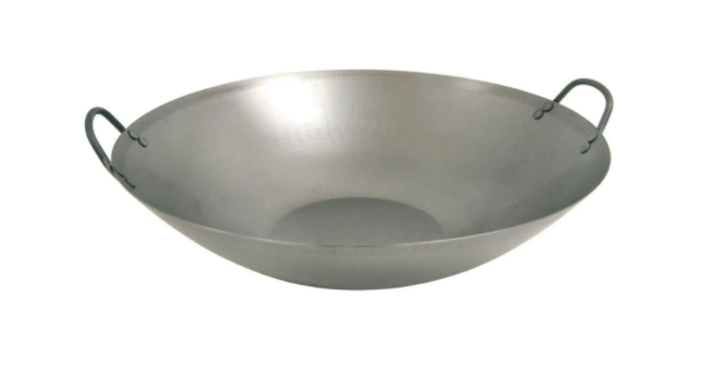 14 Spun Wok, Aluminized Steel Cookware