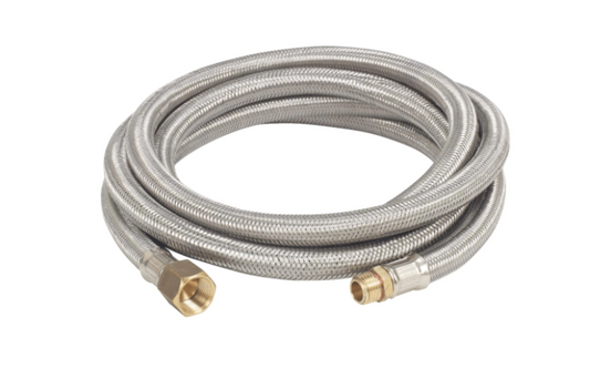 Bayou Classic 10-ft Stainless Braided LPG Hose