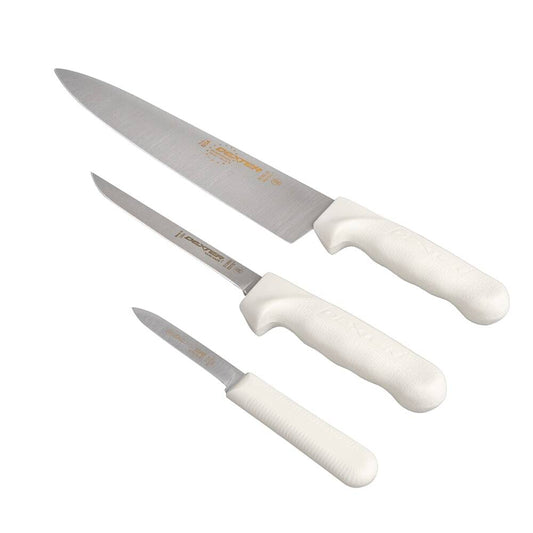 3 PC. CUTLERY SET Cutlery Set w/ 10" Cooks, 6" Boning & 3 1/4" Paring Knifes - Richard's Supply Inc