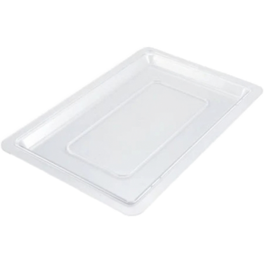 Cover, for food storage box,  12 x 18", clear,