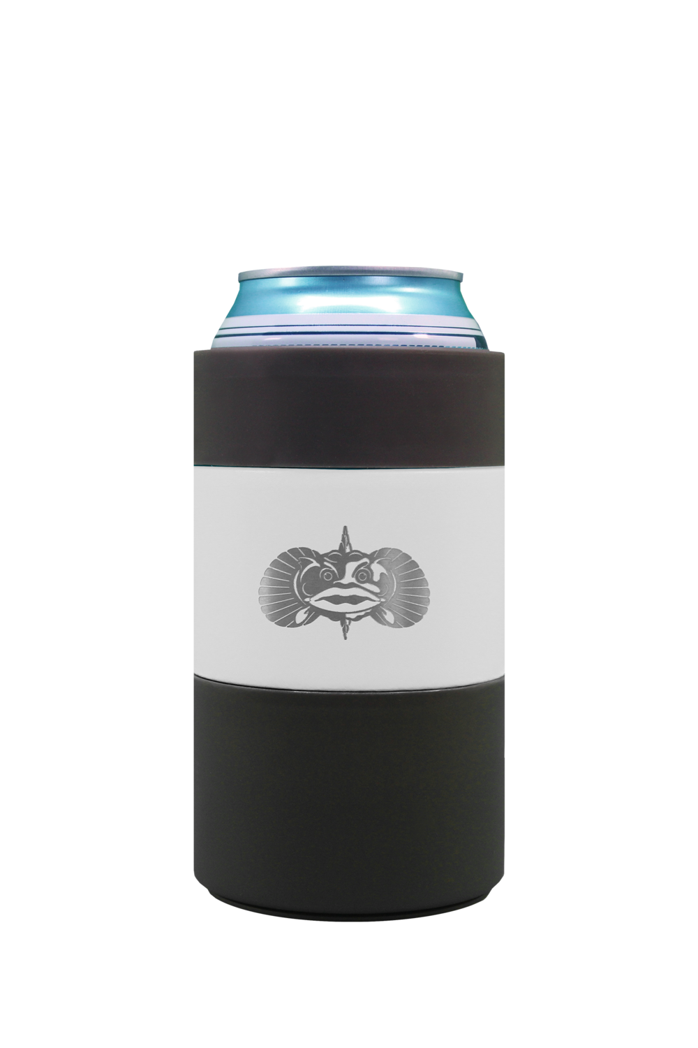 Non-Tipping 12oz Insulated Can Cooler - White