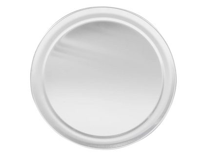 11" Round Aluminum Pizza Pan with Wide Rim