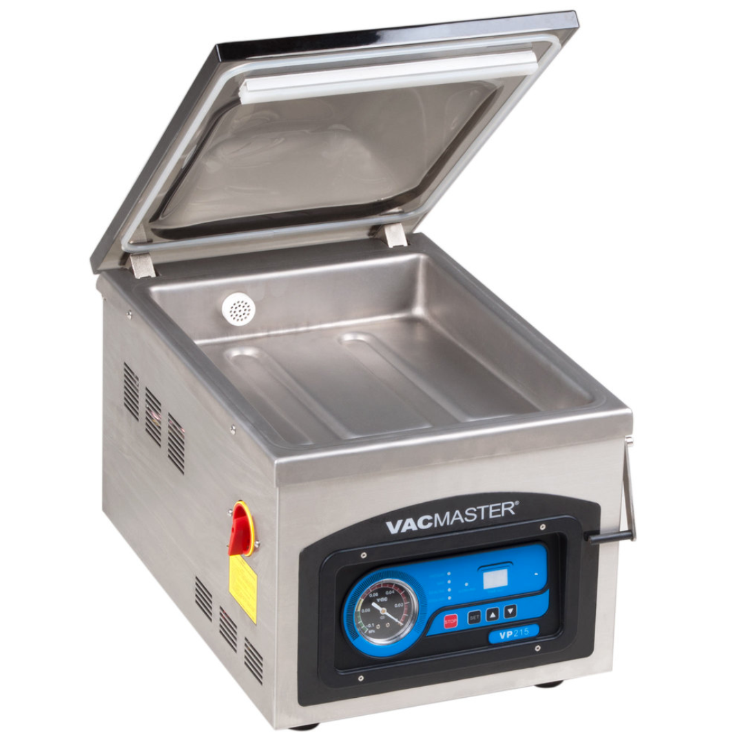 VacMaster VP215 Chamber Vacuum Packaging Machine with 10 1/4" Seal Bar