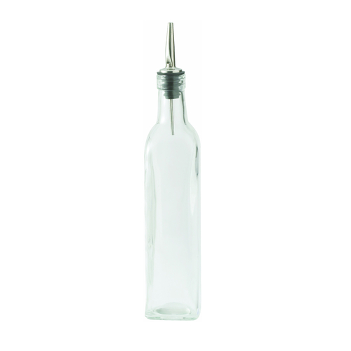 16 Oz. Oil & Vinegar Cruet Bottle with Pourer