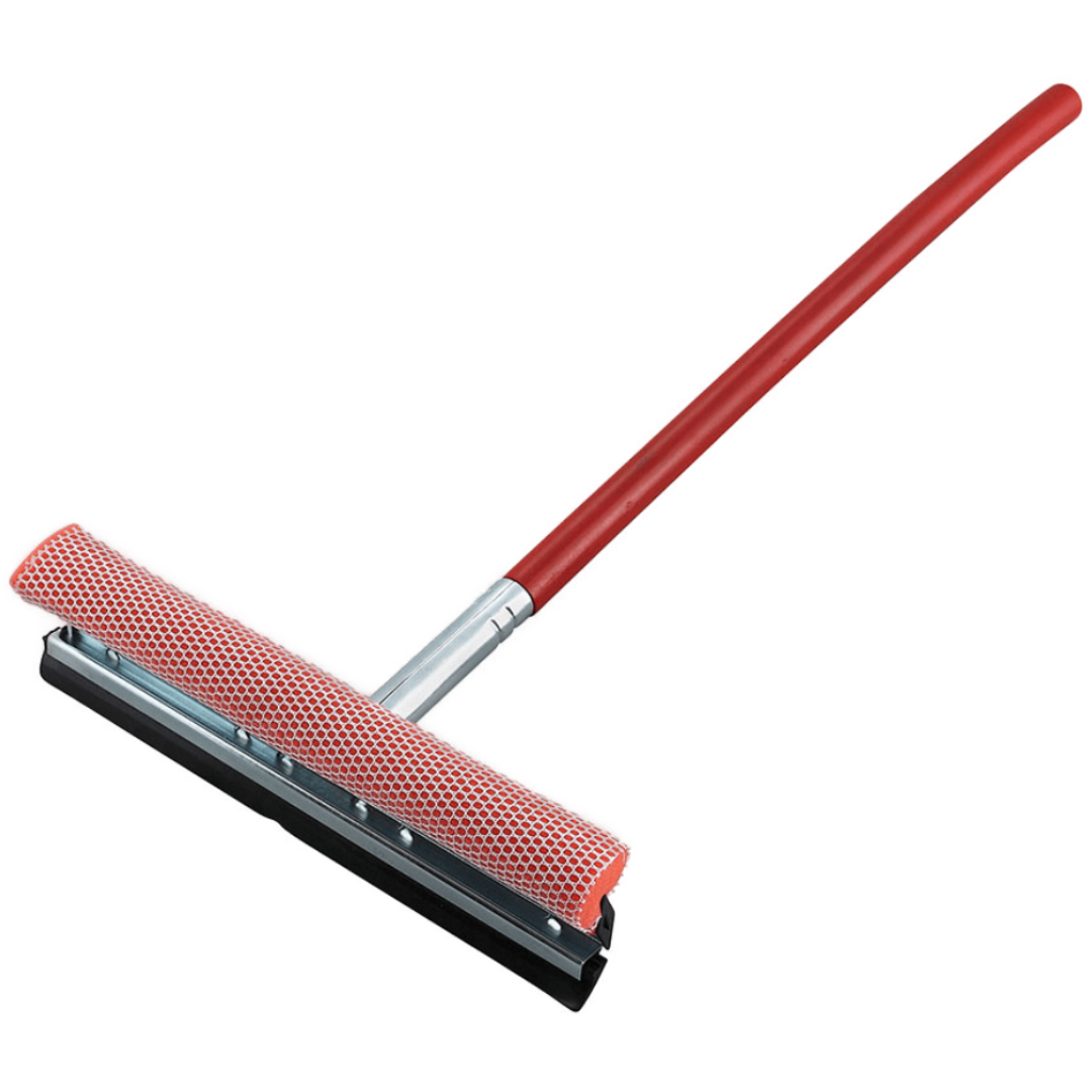 Winco 12" Window Squeegee and Sponge