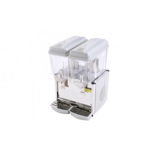 Double 3 Gallon Refrigerated Beverage Dispenser