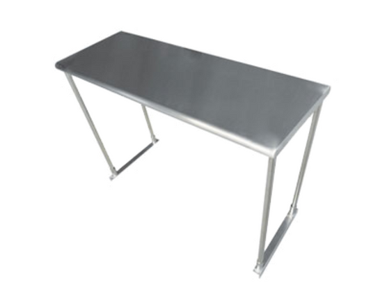 60-1/4" Table-Mounted Overshelf