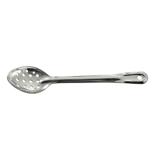 11" Perforated Basting Spoon, Stainless - Richard's Supply Inc