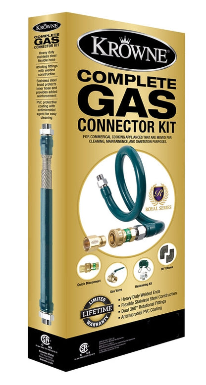 1" x 24" Gas Connector Complete Kit