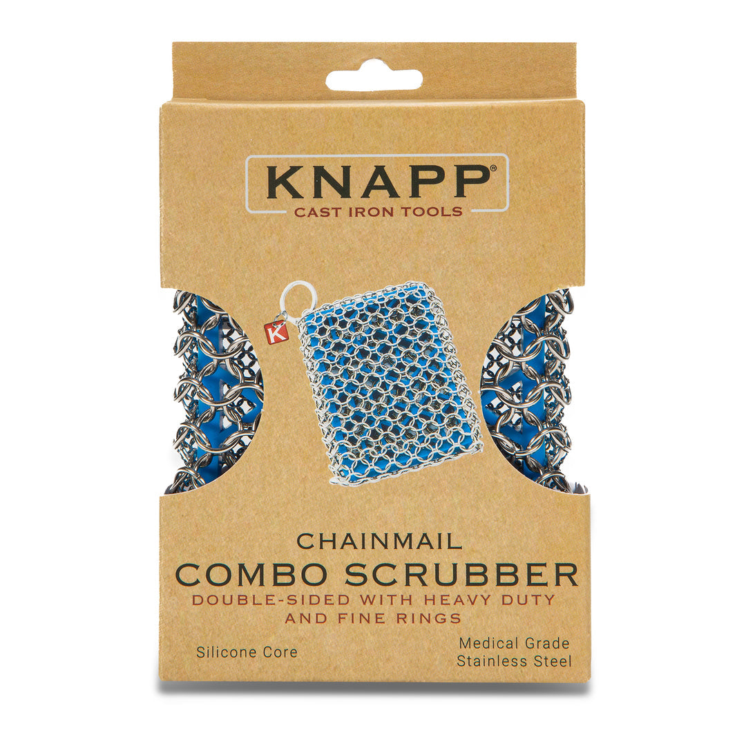 Combo Scrubber with Silicone Core