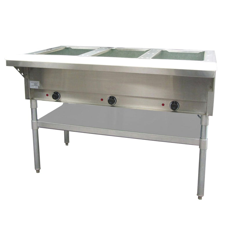 3 Compartment Steam Table