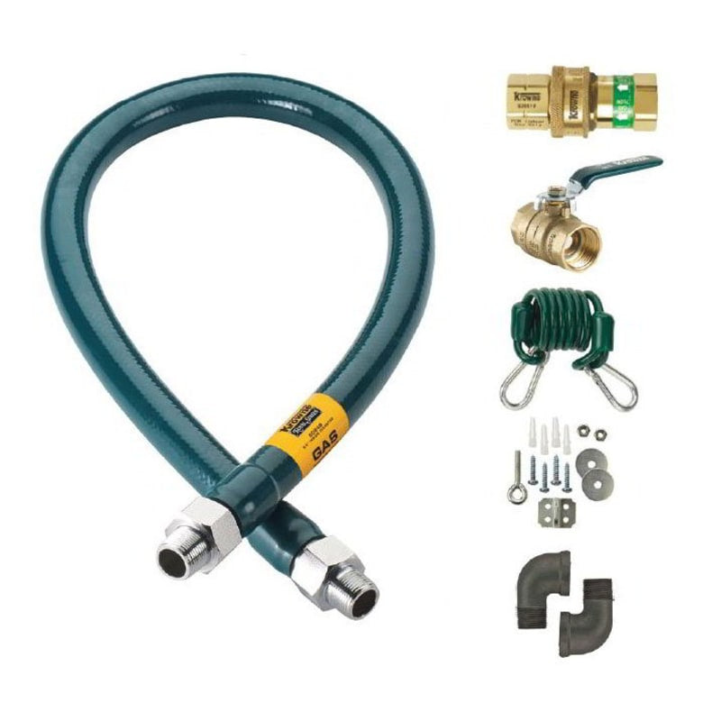 60" Gas Connector Kit w/ 3/4" Couplings