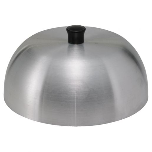 Grill Basting Cover, 6" dia., round, dome shape, with black