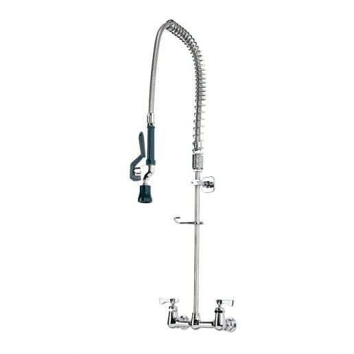 36"H Wall Mount Pre Rinse Faucet