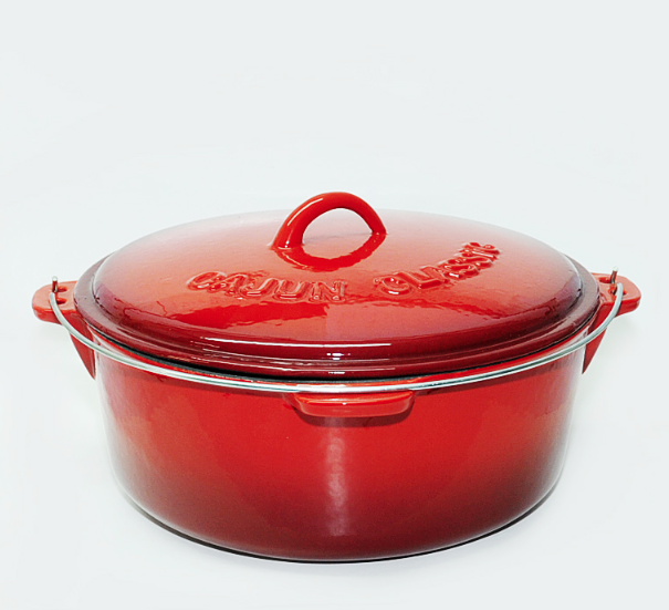 Enameled Cast Iron 9 1/2 Round Dutch Oven - Agave