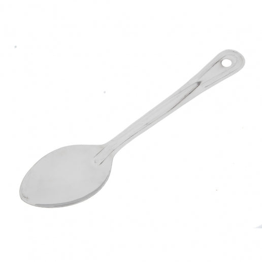 Basting Spoon, solid, 11",    with 1.5 mm stainless steel