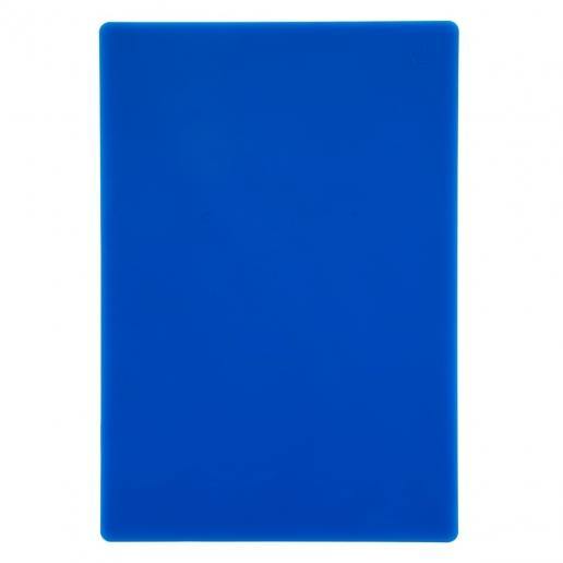 Cutting Board, 12" x 18" x 1/2" thick, BPA free, polyethylene, blue, - Richard's Supply Inc