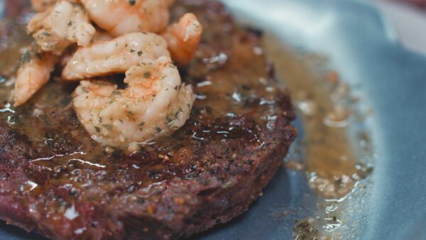 Parrain's Cajun Butter Seasoning on steak