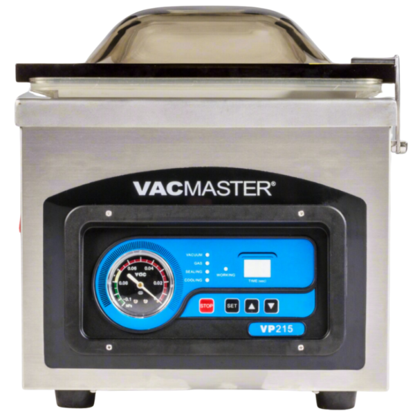 VAC Master VP215 Chamber Vacuum Packaging Machine front view.