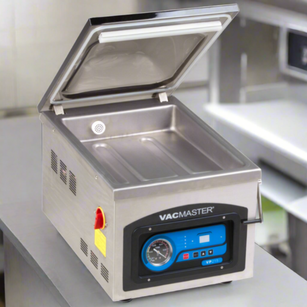 VAC Master VP215 Chamber Vacuum Packaging Machine with background