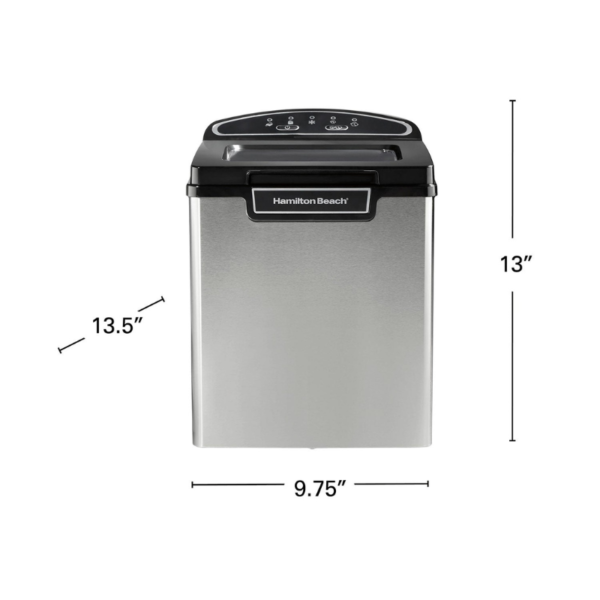 Hamilton Beach® Countertop Ice Maker- HAMI-86150 dimensions