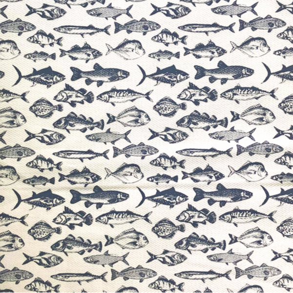 TOADFISH TOWEL print