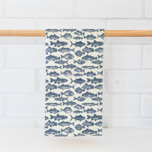 TOADFISH TOWEL on holder