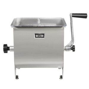 WESTON MEAT MIXER-20LBS, MANUAL front view.