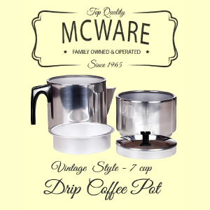 MCWARE DRIP COFFEE POT-7 CUP in box