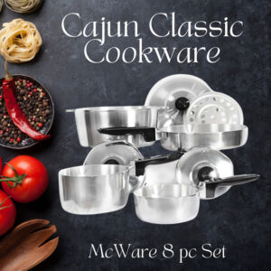 McWare Pot & Pan Set Polished Aluminum