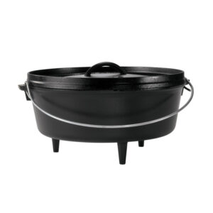 12 Inch Cast Iron Camp Dutch Oven