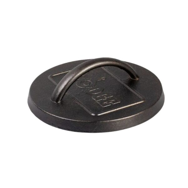 6.25 Inch Seasoned Cast Iron Burger Press