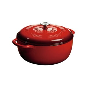 Red Essential Enamel Cast Iron Dutch Oven