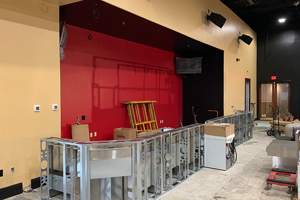 Main bar installation