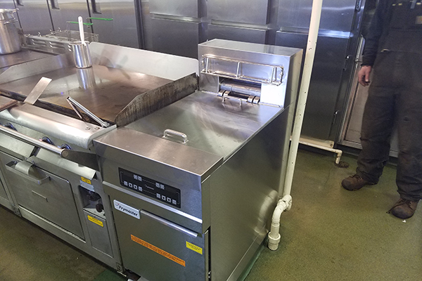 Marine foodservice cook line