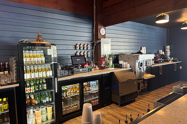 cafe bar complete installation