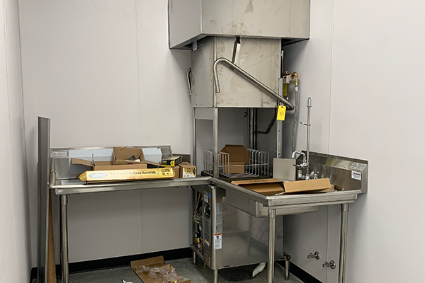 commercial dish machine